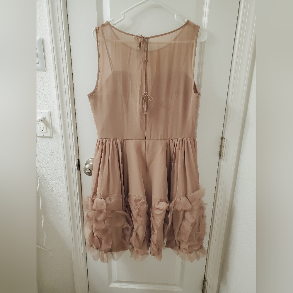 LC Lauren Conrad Runway Ruffle dress - Picture 4 of 10